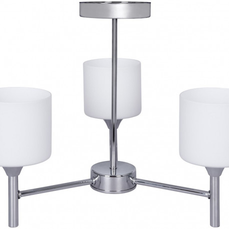 Activejet Classic chandelier pendant ceiling lamp MIRA chrome triple 3xE27 for living room