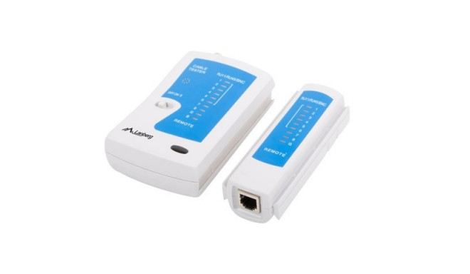 Lanberg NT-0401 network cable tester UTP/STP cable tester Blue, White