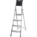Krause Secury Folding ladder silver