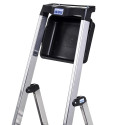 Krause Secury Folding ladder silver