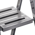 Krause Secury Folding ladder silver