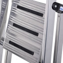 Krause Secury Folding ladder silver