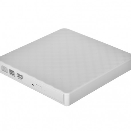 KRUX valge kaasaskantav DVD-draiv