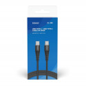 Savio CL-159 USB kaabel 1 m USB 2.0 USB C - USB C must Savio CL-159 USB kaabel 1 m USB 2.0 USB C - USB C must