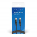 Savio CL-160 USB kaabel 2 m USB 2.0 USB C - USB C must Savio CL-160 USB kaabel 2 m USB 2.0 USB C - USB C must