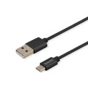 Savio CL-129 USB kaabel 2 m USB 2.0 USB A USB C must