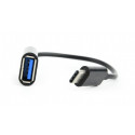 Gembird AB-OTG-CMAF2-01 USB 2.0 OTG Type-C adapterkaabel (CM/AF), blisterpakend