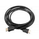 Alantec AV-AHDMI-1.5 HDMI kaabel 1,5m v2.0 kõrge kiirusega Ethernetiga - kullatud pistikud