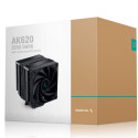 DeepCool AK620 ZERO DARK Processor Air cooler 12 cm Black 1 pc(s)