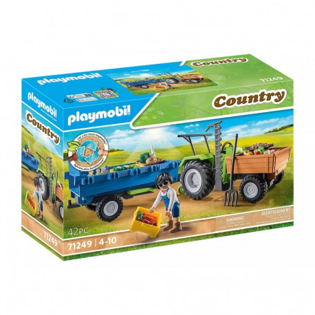 Zestaw country 71249 traktor haagisega