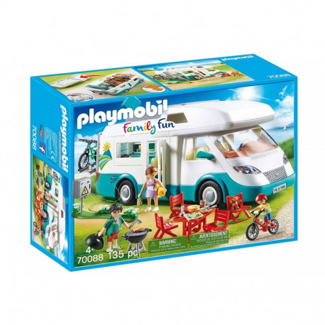 family fun 70088 pere matkaauto mängukomplekt figuuridega