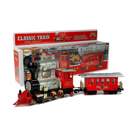 klassikaline patareidega rong toss heli valgusefektid