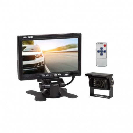 78-600# tagurduskaamera Blow BVS-549 + monitor 7"