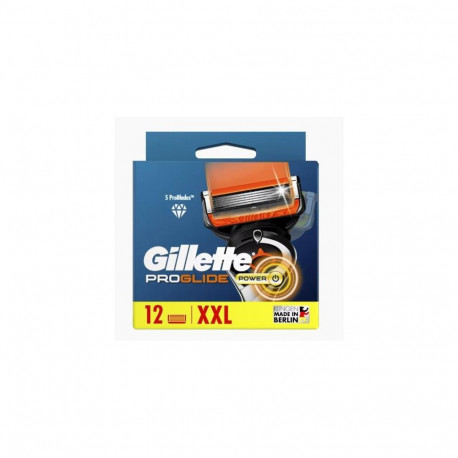 Gillette Fusion5 ProGlide Power razor blades 12 pc(s) Stainless steel Men