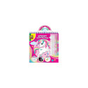 SES Creative Activity colouring book glitter 3 in 1 - 3 activities in 1 colouring book, Age 3+