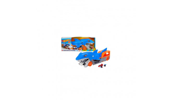 Hot Wheels City Shark Chomp Transporter Playset &amp; Diecast Car