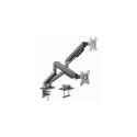 Gembird MA-DA2-05 monitor mount / stand 81.3 cm (32") Desk Grey