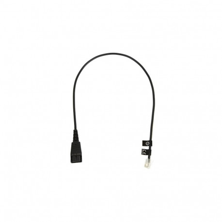 "Jabra Anschlusskabel QD auf RJ10 glatt 0,5m"