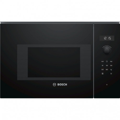 BOSCH Built-In Microwave BFL524MB0, 800W, 20L, black