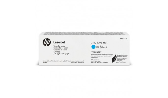 HP Extra High Capacity Cyan Contract Toner Cartridge, 5500 pages, w/TerraJet Technology, for HP Colo