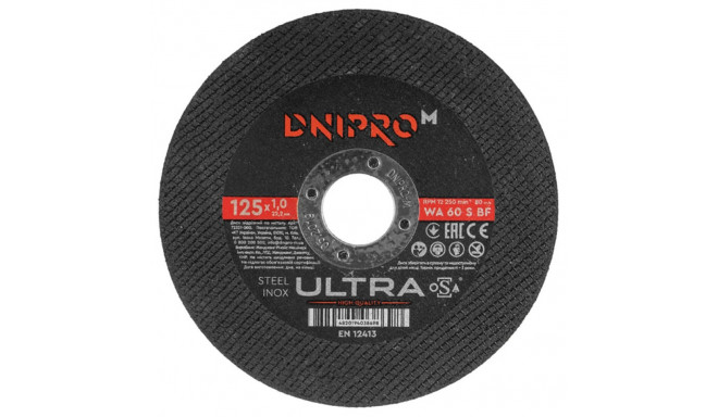 Lõikeketas Ø125x1,0x22,23mm Ultra DNIPRO-M