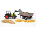 Tractor Claas Nectis 267F with frontloader
