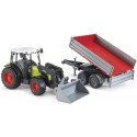 Tractor Claas Nectis 267F with frontloader