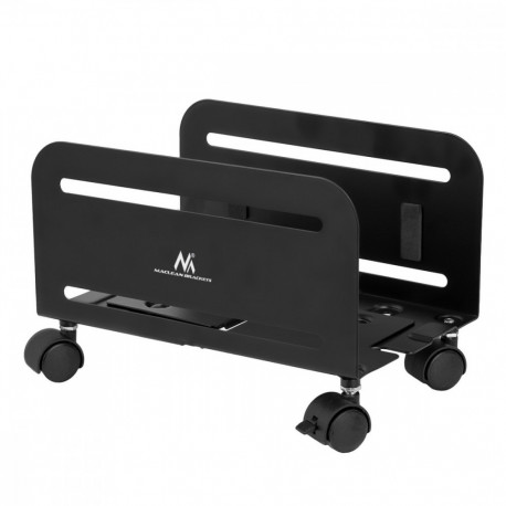 The MC-851 Mobile CPU Stand Cart is an adjustable under-desk floor holder designed 