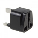 Maclean travel adapter MCE154 EU-UK, black