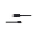 Qoltec kaabel Mini DisplayPort - DisplayPort 1,8m, must