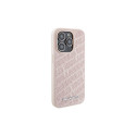 Karl Lagerfeld KLHCP15LPQKPMP iPhone 15 Pro 6.1" pink hardcase Quilted K Pattern