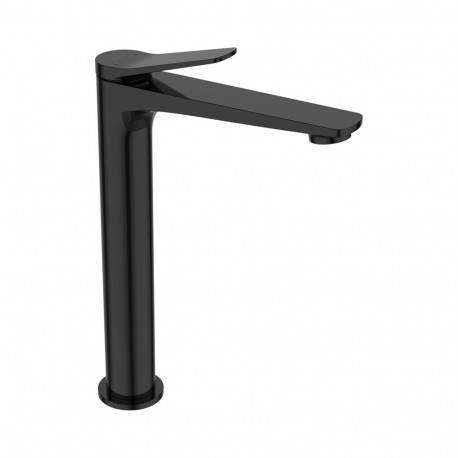 HIGH WASHBASIN MIXER NESTOS BLACK GLOSS