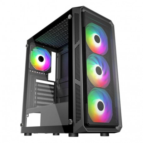 Crono Hermes Mesh ARGB Case Black (VX-HE19A)