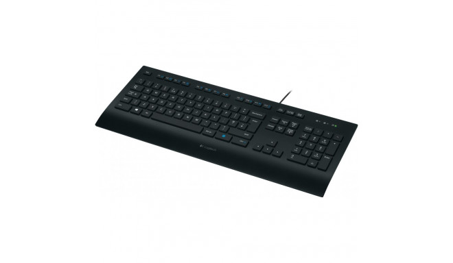 Logitech K280e klaviatuur ärile DE - klaviatuur - USB must QWERTZ DE