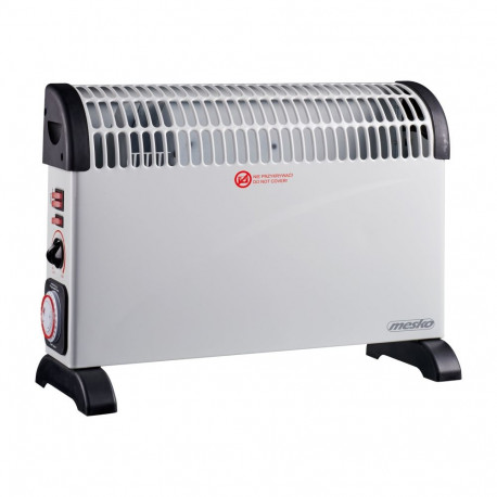 Mesko | Convector Heater with Timer and Turbo Fan | MS 7741w | Convection Heater | 2000 W | Number o