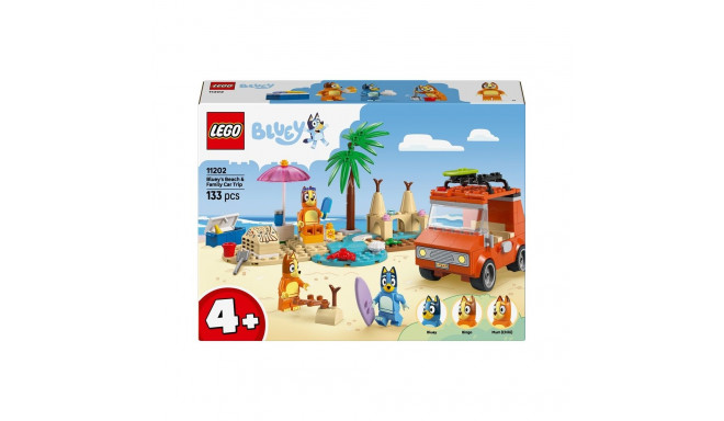 LEGO Bluey 11202 Bluey pere autosõit randa