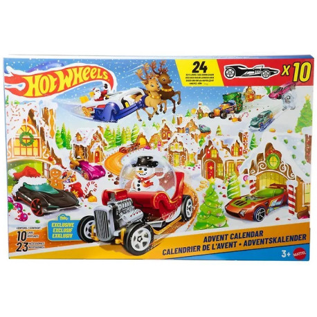 Hot Wheels advent calendar 2025