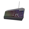 Trust GXT 836 Evocx keyboard Gaming USB QWERTY US English Black (24722) Trust GXT 836 Evocx keyboard Gaming USB QWERTY US English Black (24722)