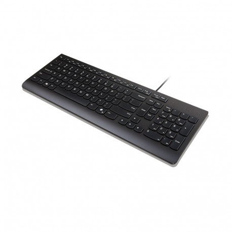 Lenovo Essential | Keyboard | Wired | Nordic | Black