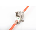 DN-93909 | Field Termination Coupler CAT 6A, 500 MHz for AWG 22-26, fully shielded, keyst. design, 2