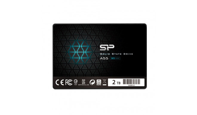 Silicon Power | Ace | A55 | 2000 GB | SSD form factor 2.5" | Solid-state drive interface SATA III | 
