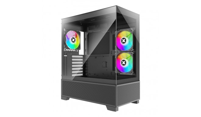 Case|XILENCE|XG172|MidiTower|Case product features Fan control panel/Transparent panel|Not included|