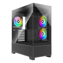 Case|XILENCE|XG172|MidiTower|Case product features Fan control panel/Transparent panel|Not included|