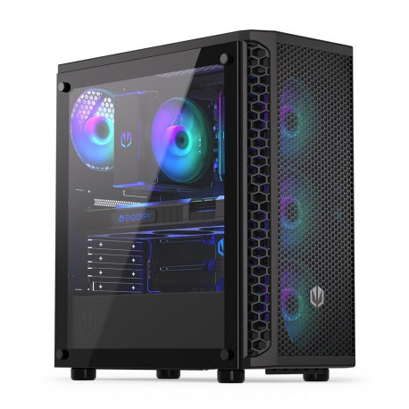 Case|ENDORFY|Signum 300 ARGB|MidiTower|Case product features Transparent panel|Not included|ATX|Micr