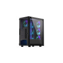 Case|ENDORFY|Ventum 200 ARGB|MidiTower|Case product features Transparent panel|Not included|ATX|Micr