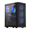 Case|ENDORFY|Ventum 200 ARGB|MidiTower|Case product features Transparent panel|Not included|ATX|Micr