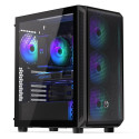 Case|ENDORFY|Arx 500 ARGB|MidiTower|Case product features Transparent panel|Not included|ATX|MicroAT