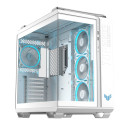 Case|ASUS|TUF Gaming GT502 Horizon|MidiTower|Case product features Transparent panel|Not included|AT
