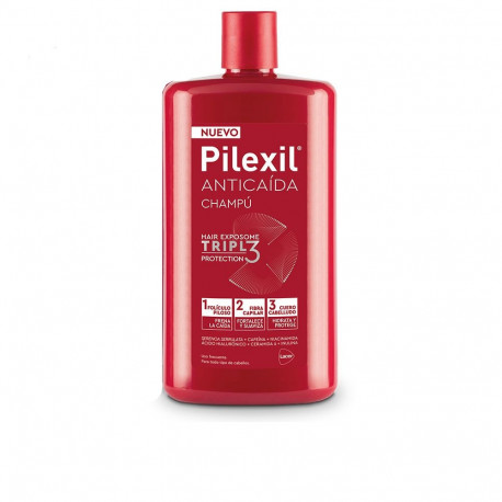 PILEXIL ANTICAÍDA champú triple protección 450 ml