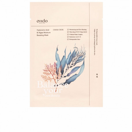 ONDO BEAUTY 36.5 HYALURONIC ACID & ALGAE MOISTURE boosting mask 25 ml